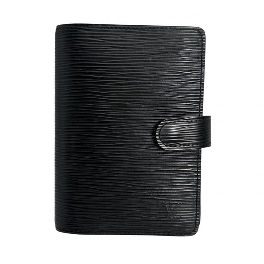 ルイヴィトン LOUIS VUITTON 手帳カバー
 システム手帳カバー エピ アジェンダPM エピレザー R20052 ノワール LV
 【SS】
 【中古】