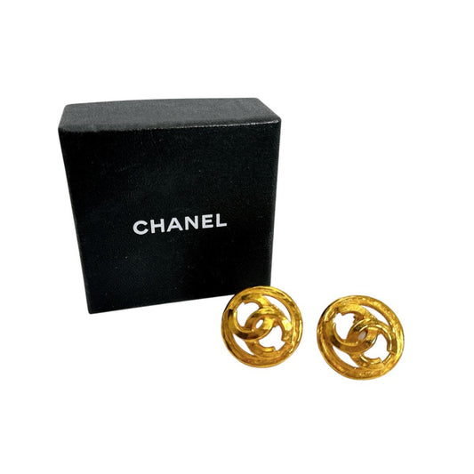 シャネル CHANEL イヤリング
 イヤリング ヴィンテージ 94P ココマーク メタル ゴールド 【SS】
 【中古】