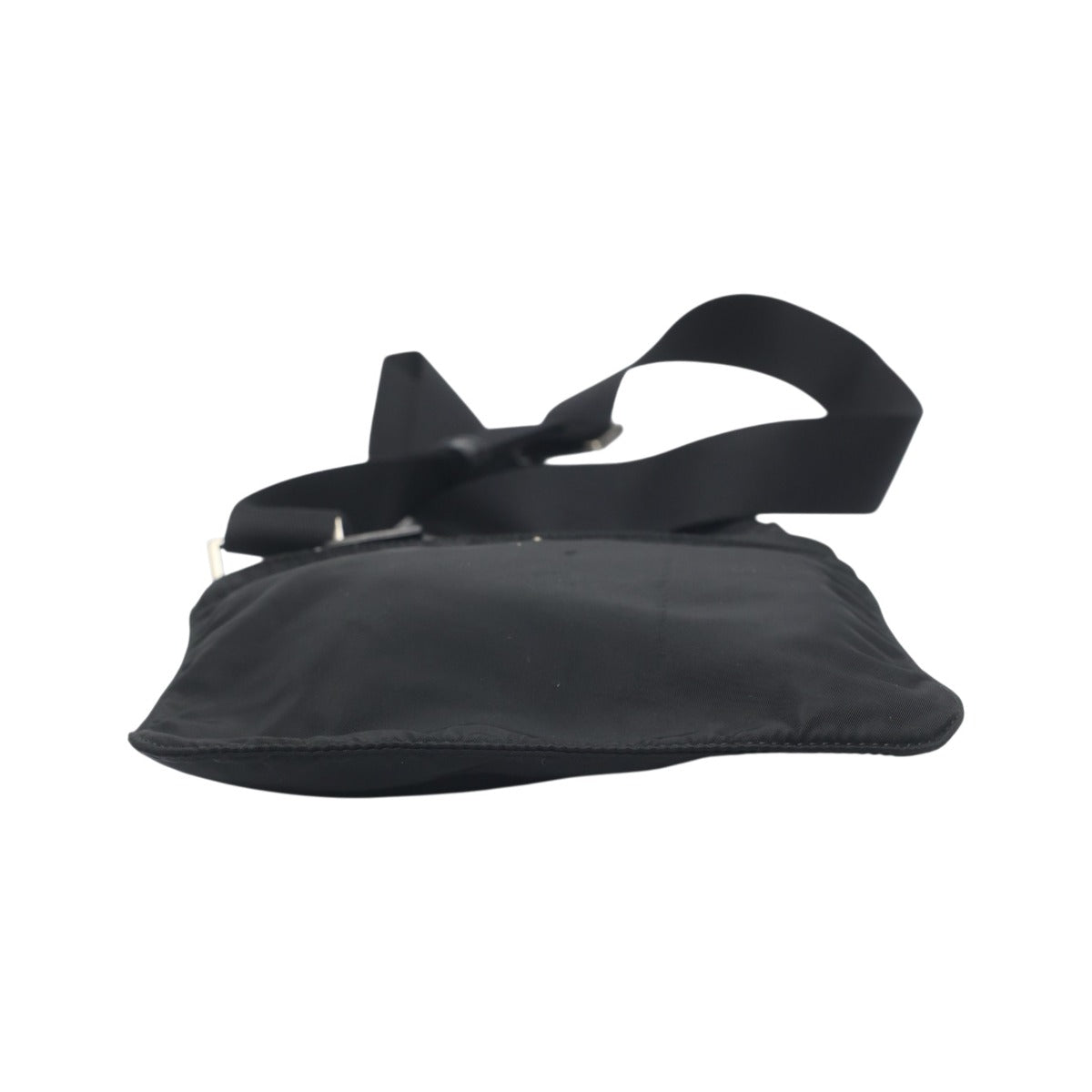 プラダ PRADA ショルダーバッグ
 ボディバッグ トライアングルロゴ ナイロン ブラック 【SS】
 【中古】