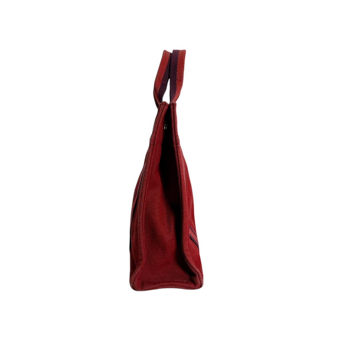 エルメス HERMES ハンドバッグ
 ハンドバッグ フールトゥトートPM キャンバス レッド 【SS】
 【中古】
