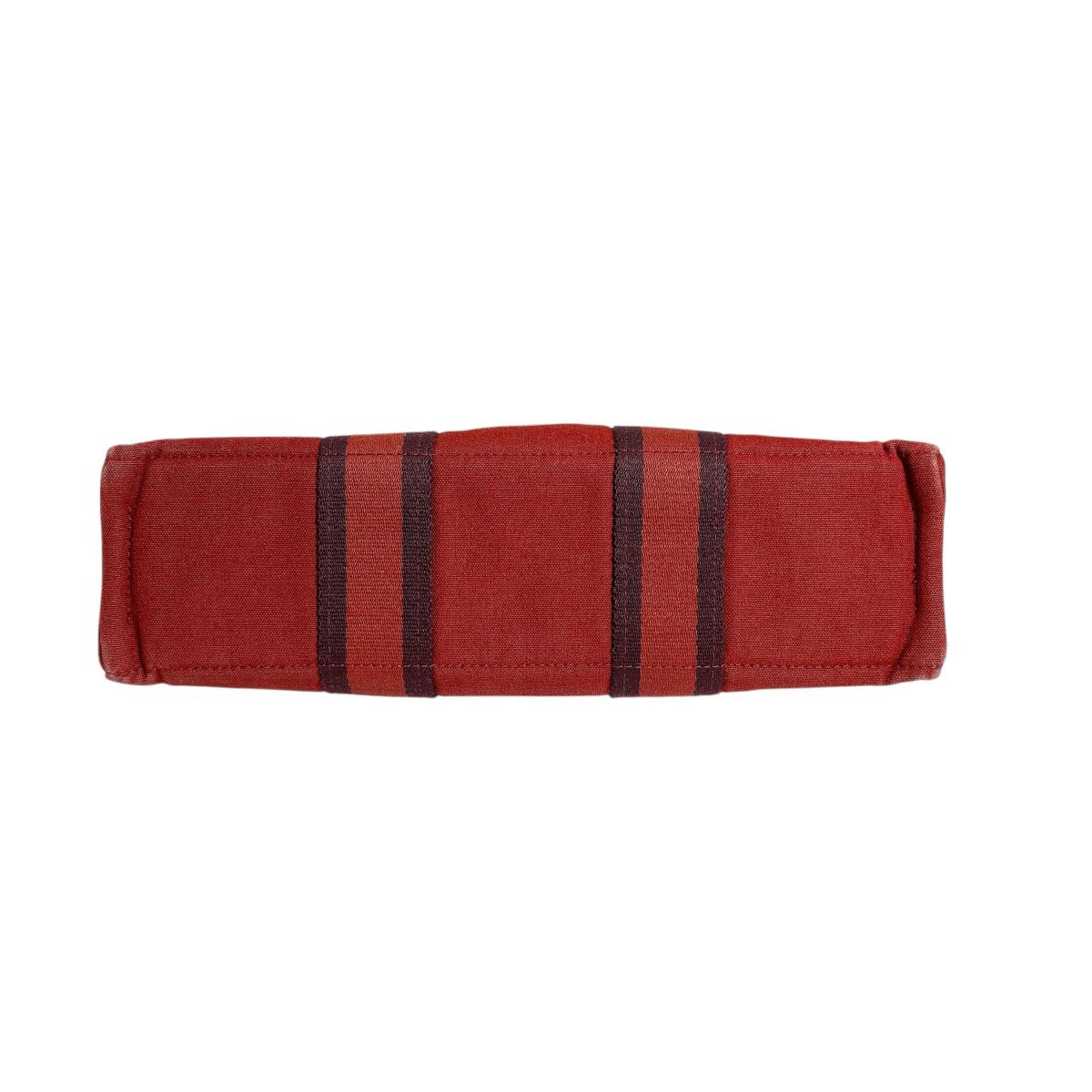 エルメス HERMES ハンドバッグ
 ハンドバッグ フールトゥトートPM キャンバス レッド 【SS】
 【中古】