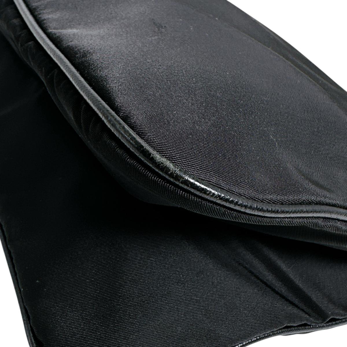 プラダ PRADA ショルダーバッグ
 ボディバッグ 斜め掛け トライアングルロゴ ナイロン ブラック 【SS】
 【中古】