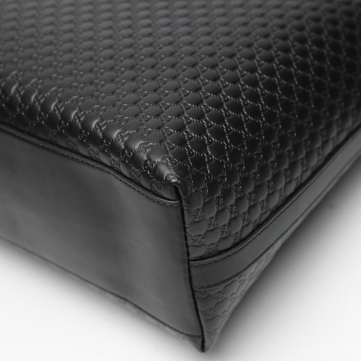 グッチ GUCCI ショルダーバッグ
 ワンショルダーバッグ グッチシマ マイクロ レザー 449732 ブラック 【SS】
 【中古】