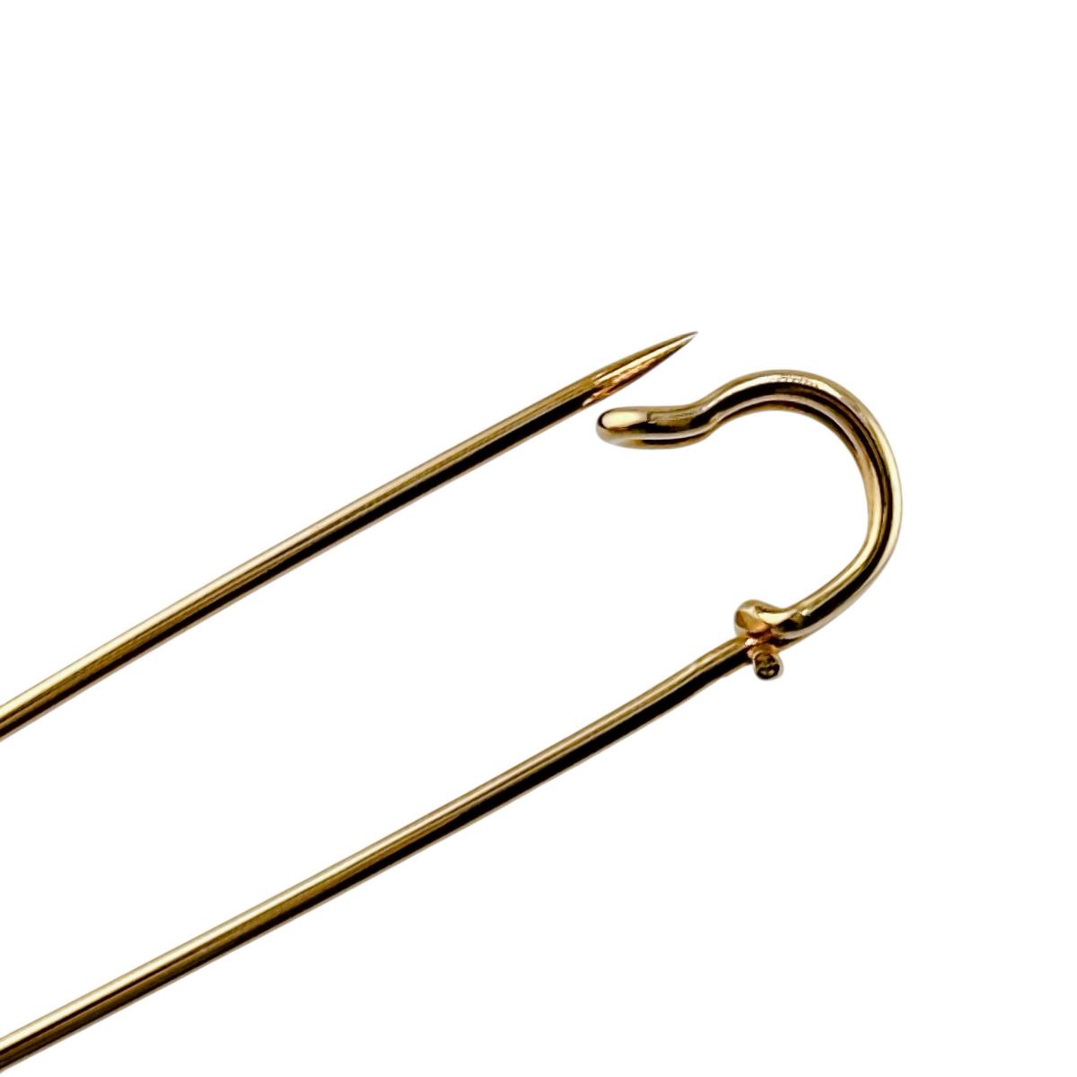 エルメス HERMES ブローチ
 セリエ アクセサリー ピンブローチ メタル ゴールド 【SS】
 【中古】