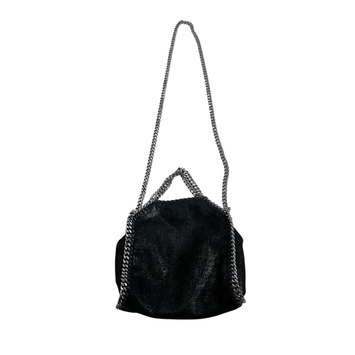 ステラマッカートニー Stella McCartney ショルダーバッグ
 斜めがけ ミニショルダー ボディバッグ ブラック 【SS】
 【中古】