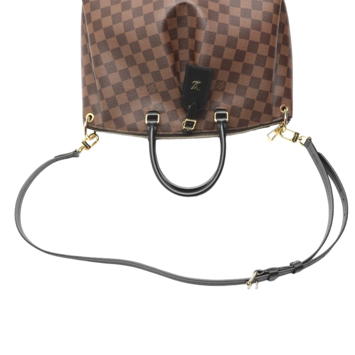 ルイヴィトン LOUIS VUITTON ショルダーバッグ
 2WAYバッグ ダミエ オデオン・トートMM ダミエキャンバス N45283 ブラウン LV
 【中古】