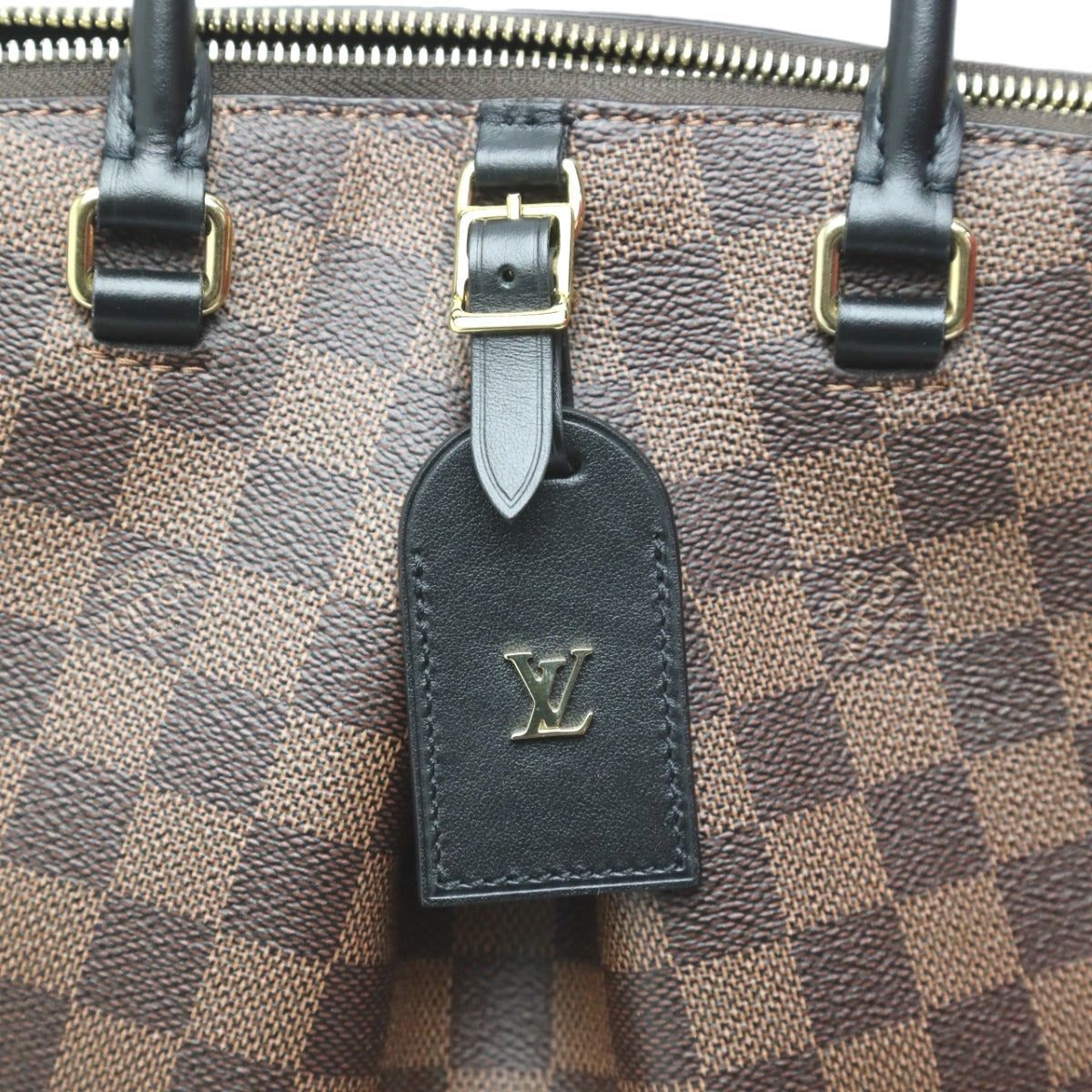 LOUIS VUITTON Shoulder Bag
 2WAY Bag Damier Odeon Tote MM Damier Canvas N45283 Brown LV
 【second hand】 