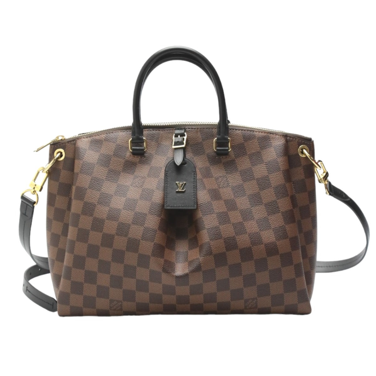 LOUIS VUITTON Shoulder Bag
 2WAY Bag Damier Odeon Tote MM Damier Canvas N45283 Brown LV
 【second hand】 