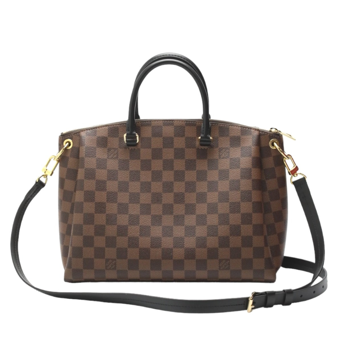 LOUIS VUITTON Shoulder Bag
 2WAY Bag Damier Odeon Tote MM Damier Canvas N45283 Brown LV
 【second hand】 