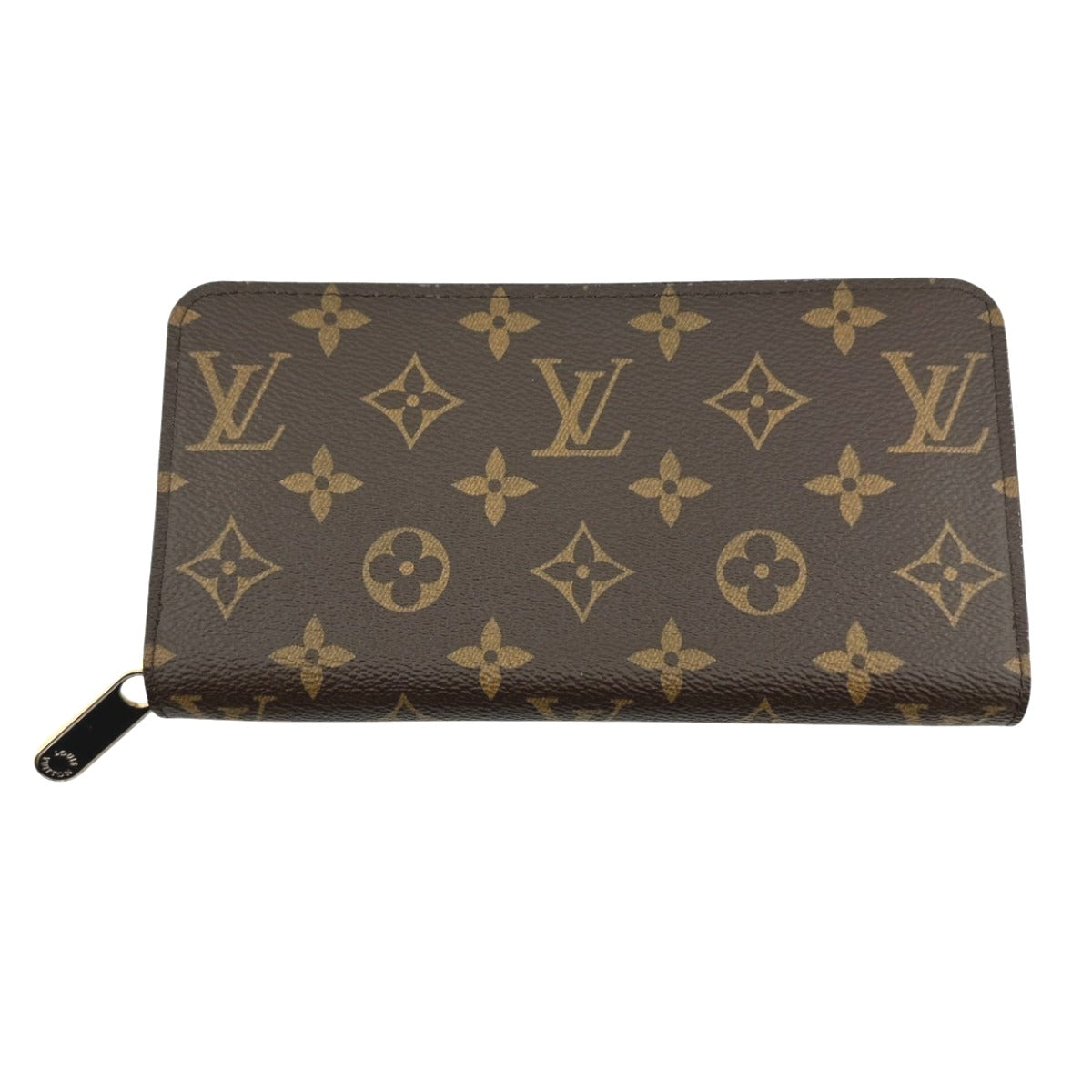 ルイヴィトン LOUIS VUITTON 長財布
 ラウンドファスナー モノグラム ジッピーウォレット モノグラムキャンバス M42616 ブラウン LV
 【中古】