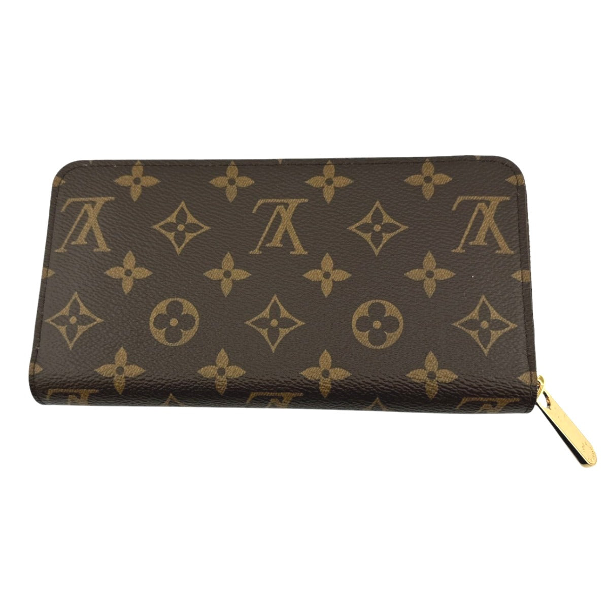 ルイヴィトン LOUIS VUITTON 長財布
 ラウンドファスナー モノグラム ジッピーウォレット モノグラムキャンバス M42616 ブラウン LV
 【中古】