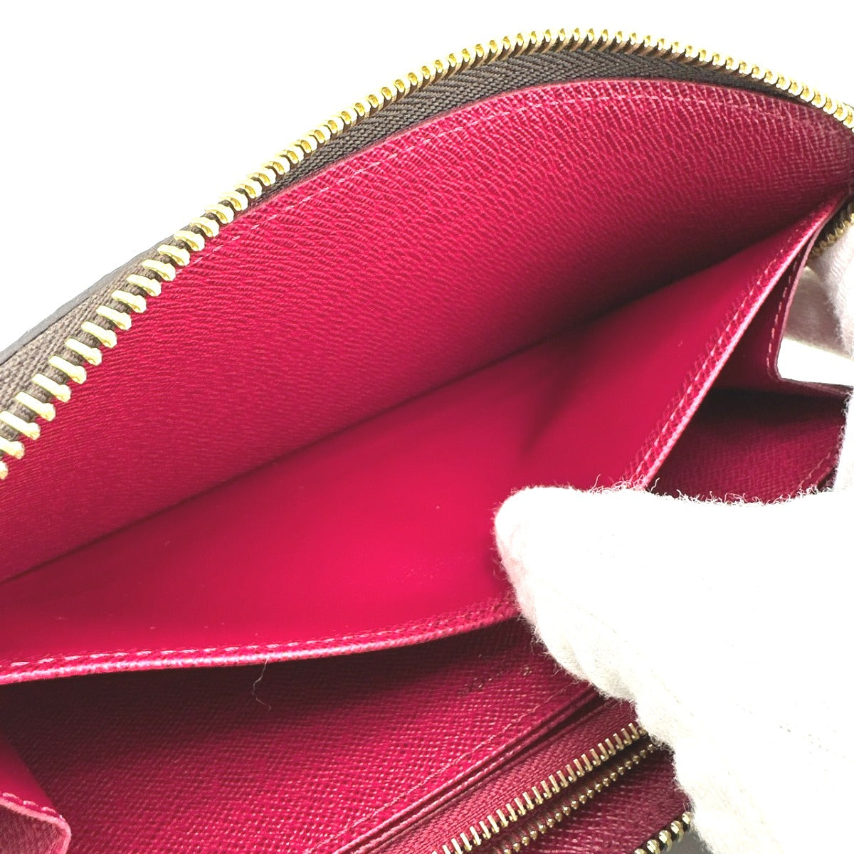 ルイヴィトン LOUIS VUITTON 長財布
 ラウンドファスナー モノグラム ジッピーウォレット モノグラムキャンバス M42616 ブラウン LV
 【中古】