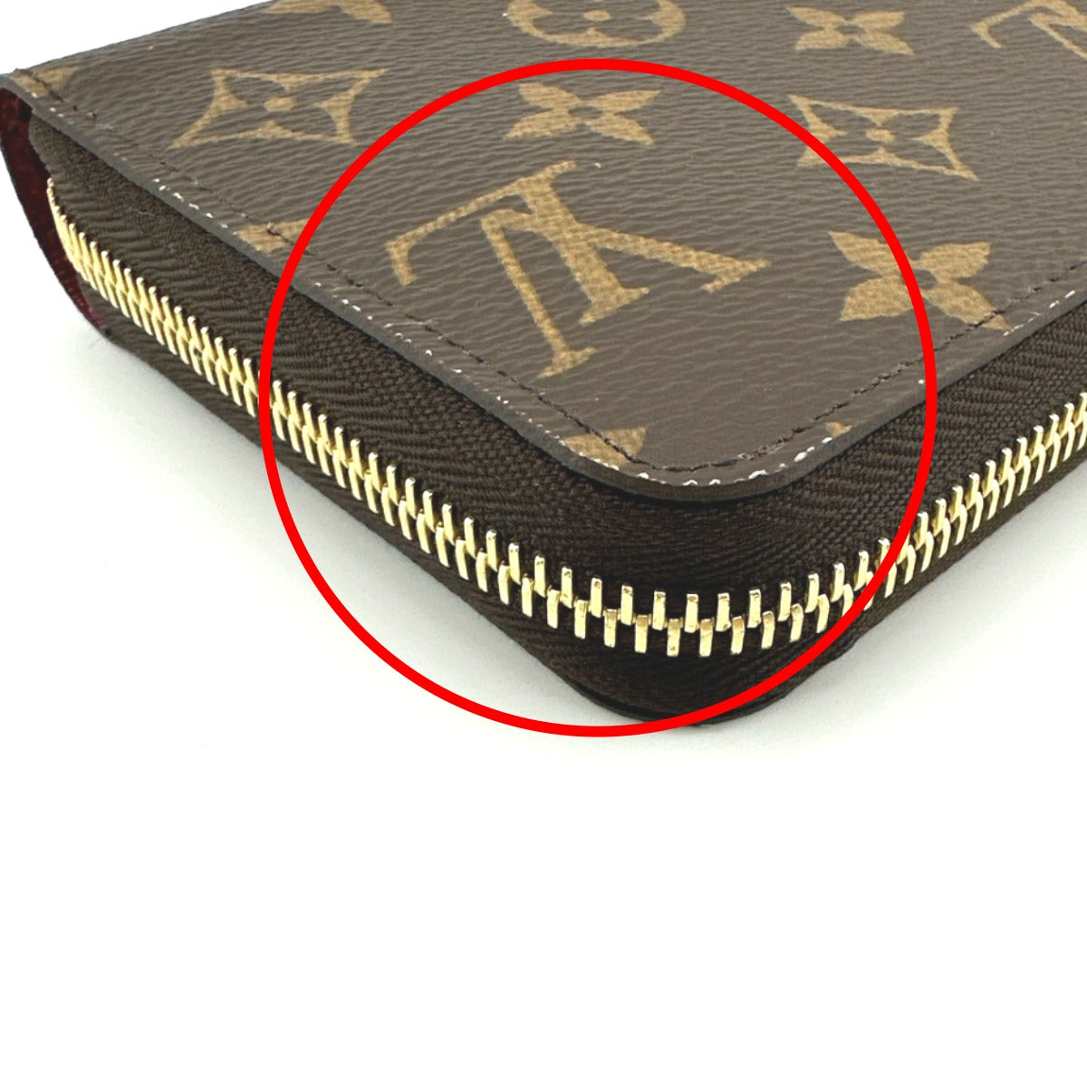 ルイヴィトン LOUIS VUITTON 長財布
 ラウンドファスナー モノグラム ジッピーウォレット モノグラムキャンバス M42616 ブラウン LV
 【中古】