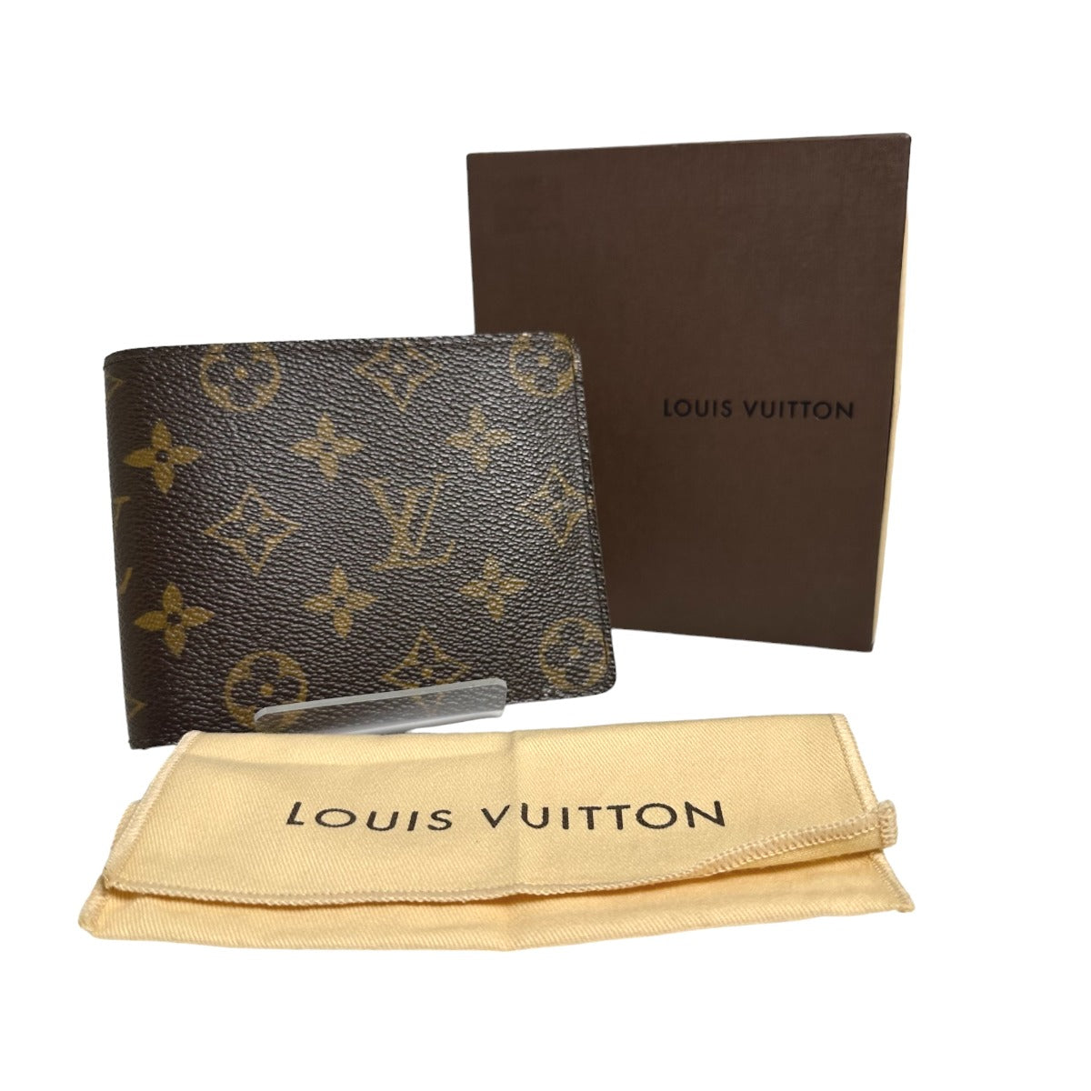 ルイヴィトン LOUIS VUITTON 二つ折り財布
 二つ折り財布 モノグラム ポルトフォイユ・フロリン モノグラムキャンバス M60026 ブラウン LV
 【SS】
 【中古】