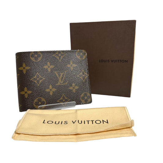 LOUIS VUITTON Bi-fold wallet
 Bi-fold wallet Monogram Portefeuille Florin Monogram canvas M60026 Brown LV
 [SS]
 【second hand】 