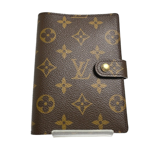 Louis Vuitton LOUIS VUITTON Notebook Cover
 
Monogram Agenda PM Planner Case Monogram Canvas R20005 Brown LV
 [SS]
 【second hand】 