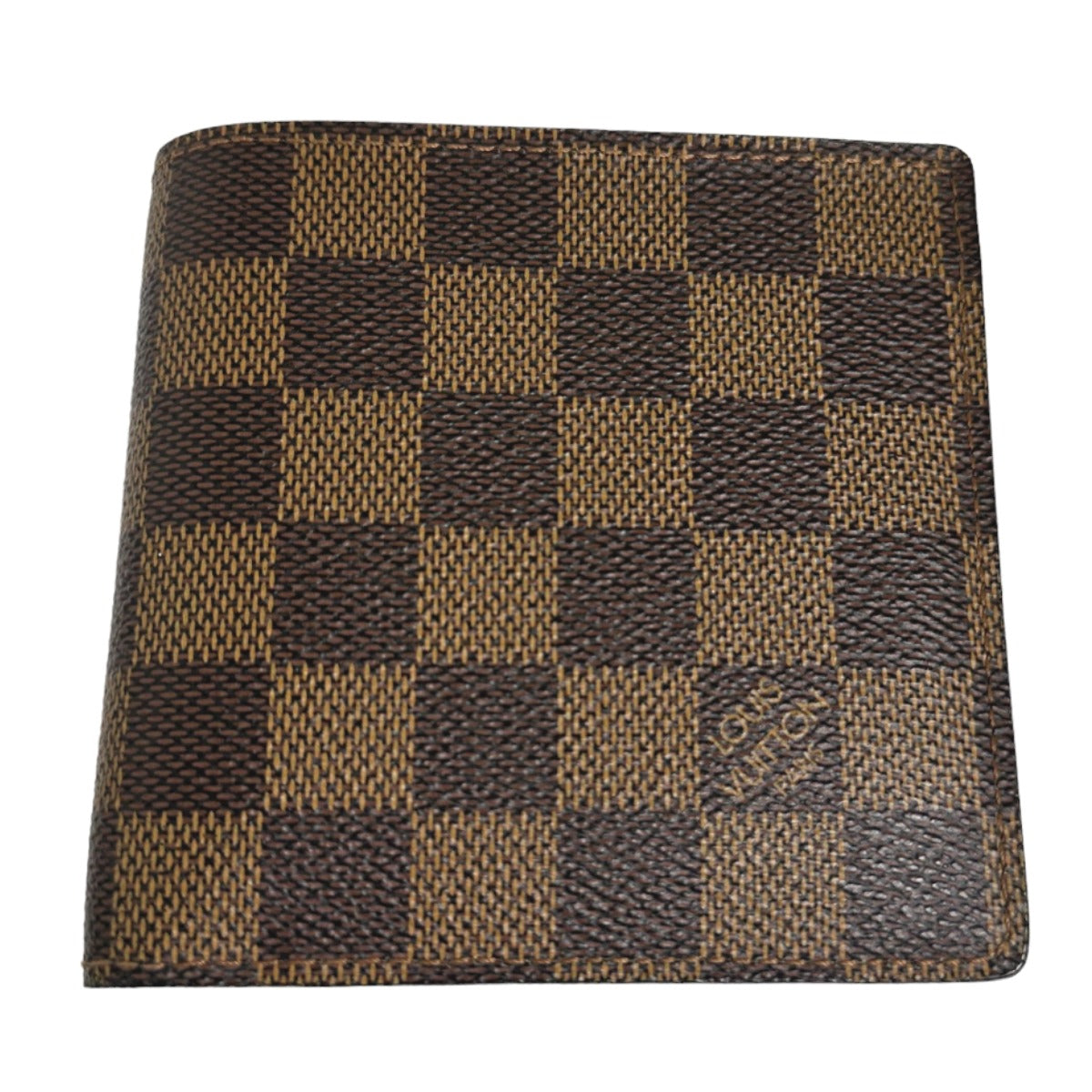 LOUIS VUITTON Bi-fold wallet
 Damier Portefeuille Marco Wallet with Card Pockets, Damier Canvas N61675 Brown LV
 
[SS]
 【second hand】 