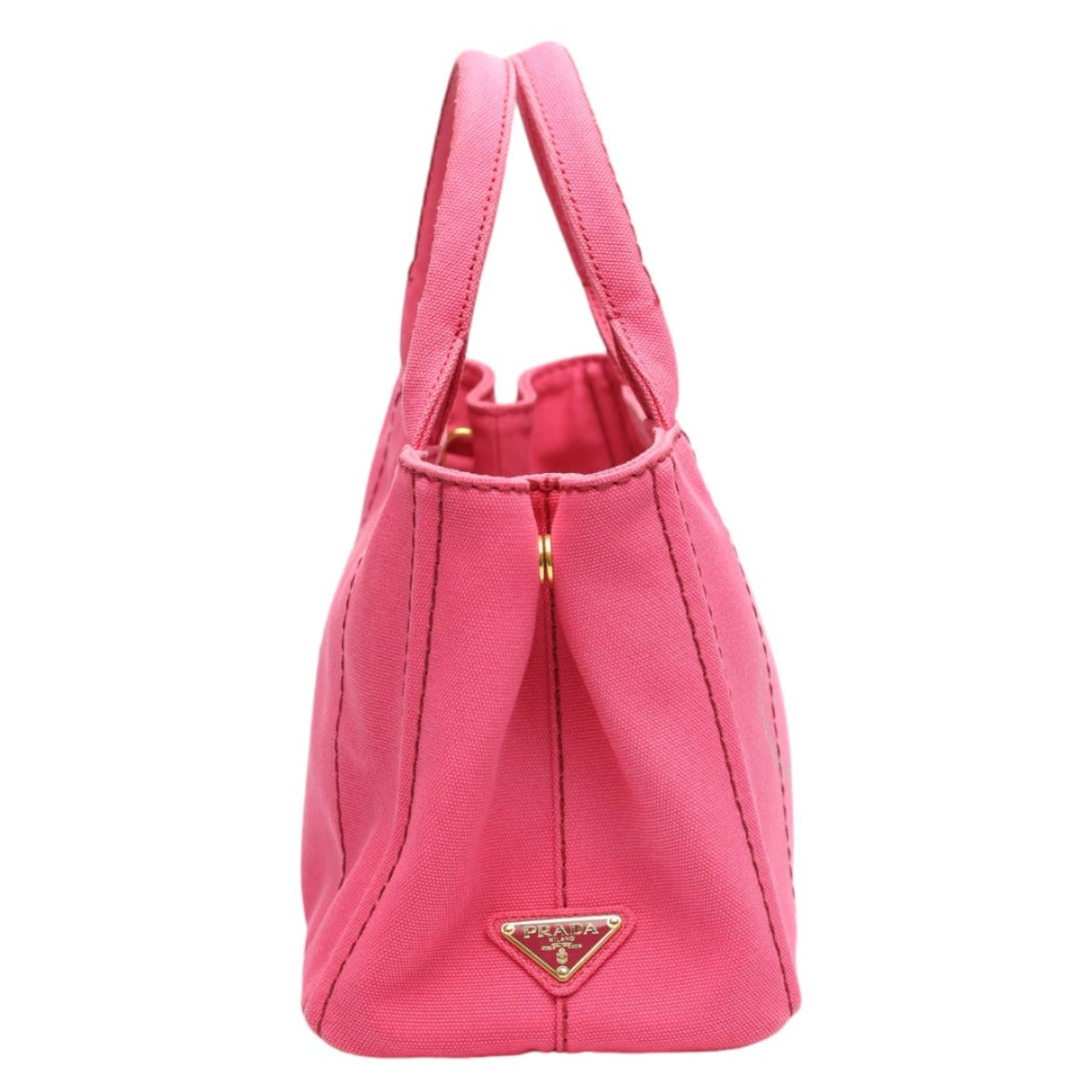 PRADA Tote Bag
 2way bag Canapa Tote Denim 1BG439 Fuchsia Pink [SS]
 【second hand】 