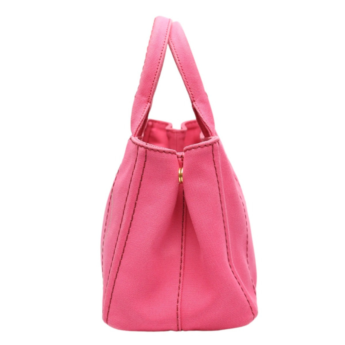プラダ PRADA トートバッグ
 2wayバッグ カナパトート デニム 1BG439 フューシャピンク 【SS】
 【中古】