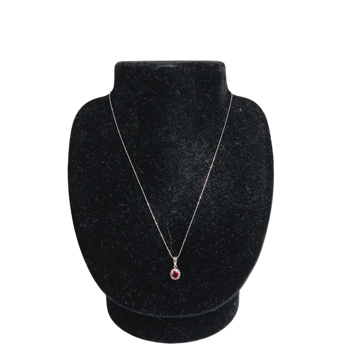 necklace
 Necklace Ruby Pt900 Pt850 Pt900 Platinum Necklace Platinum [SS]
 【second hand】 