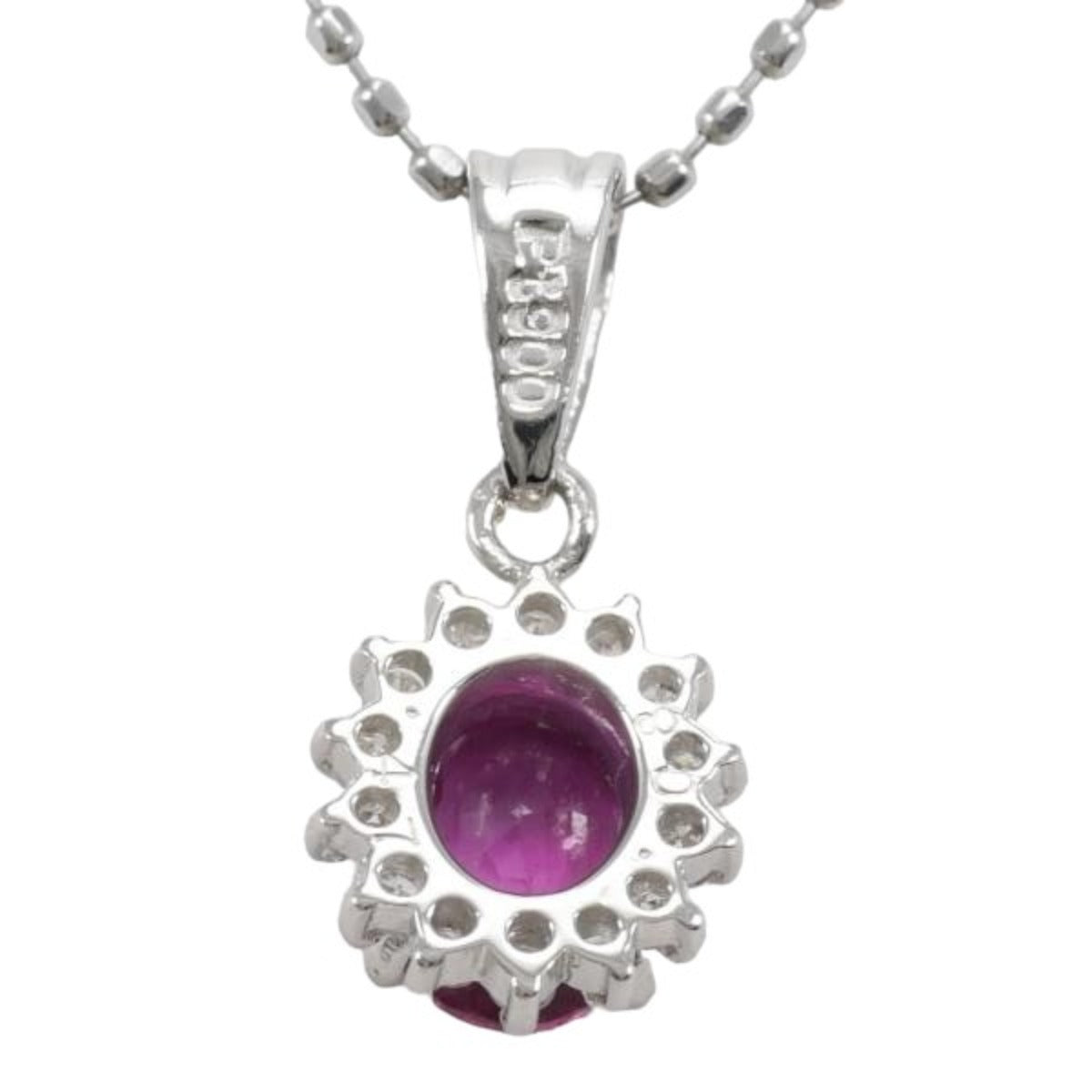 necklace
 Necklace Ruby Pt900 Pt850 Pt900 Platinum Necklace Platinum [SS]
 【second hand】 