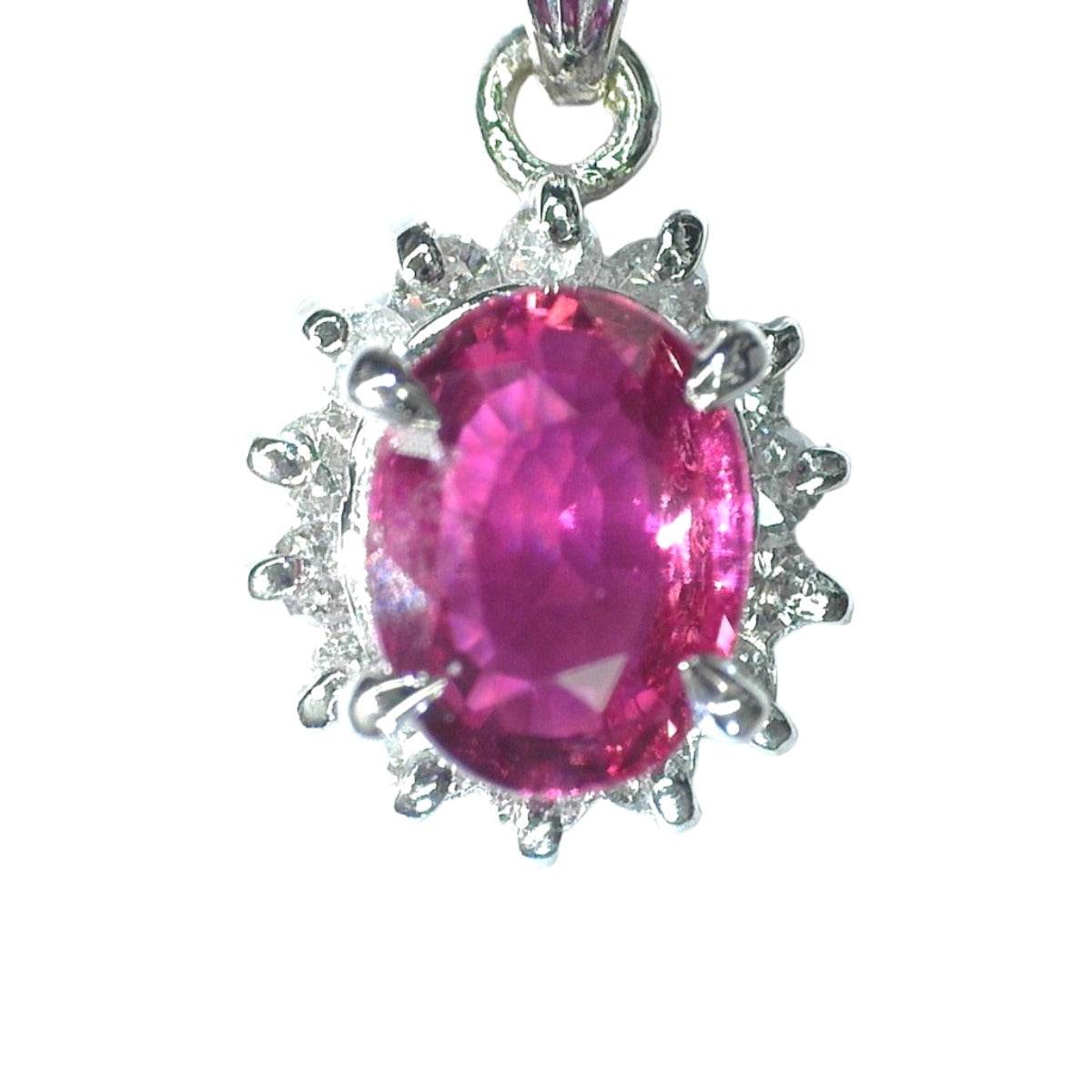 necklace
 Necklace Ruby Pt900 Pt850 Pt900 Platinum Necklace Platinum [SS]
 【second hand】 