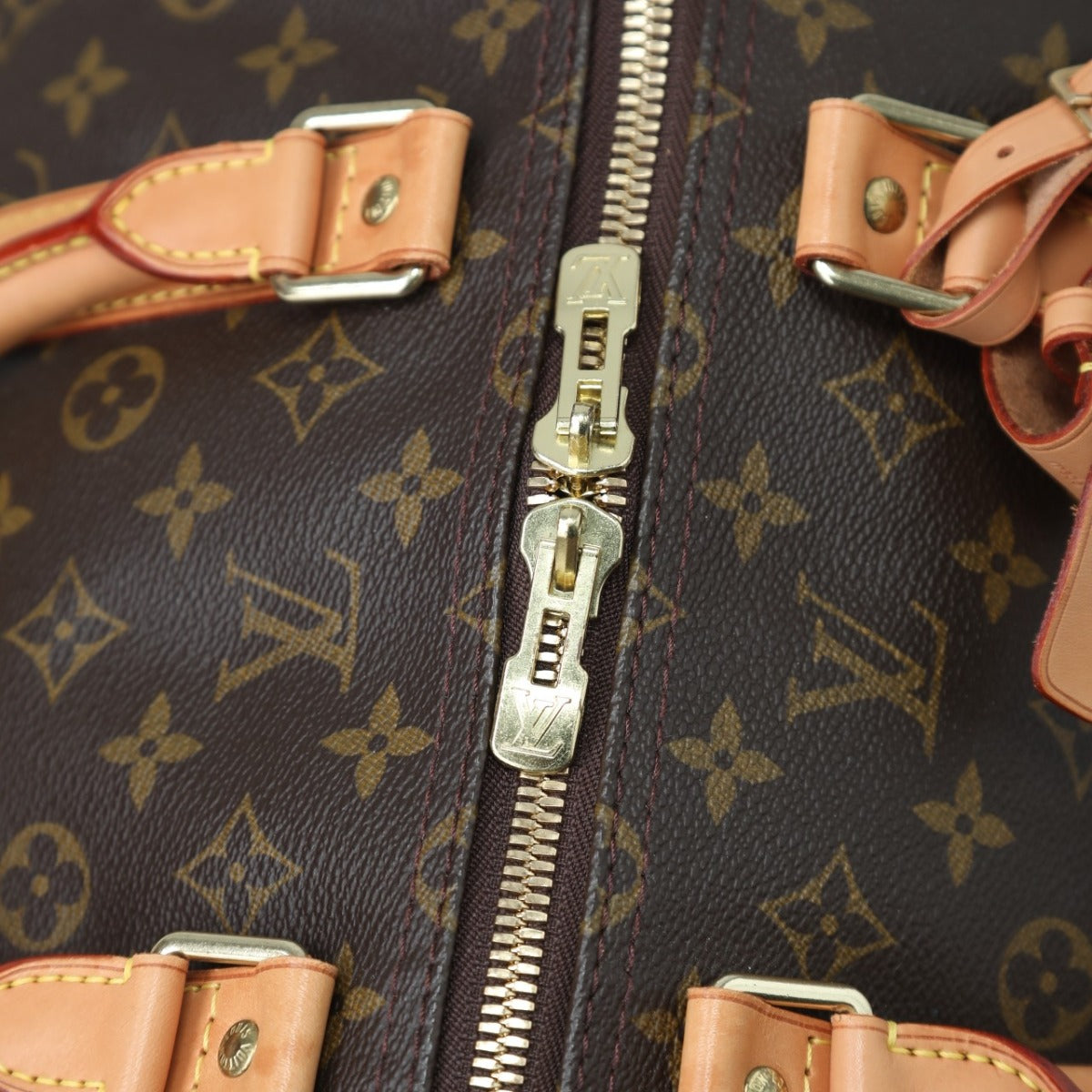 Louis Vuitton Boston Bag
 Travel bag Monogram Keepall 55 Monogram canvas M41424 Brown LV
 [SS]
 【second hand】 