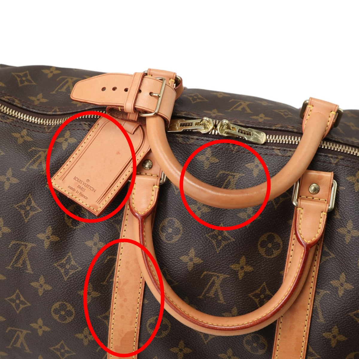 Louis Vuitton Boston Bag
 Travel bag Monogram Keepall 55 Monogram canvas M41424 Brown LV
 [SS]
 【second hand】 