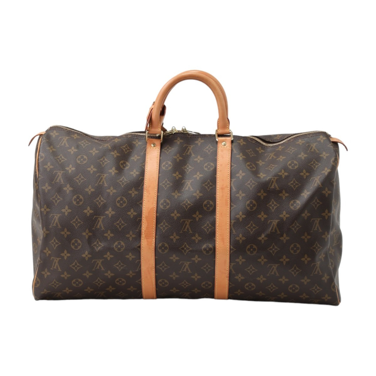 Louis Vuitton Boston Bag
 Travel bag Monogram Keepall 55 Monogram canvas M41424 Brown LV
 [SS]
 【second hand】 