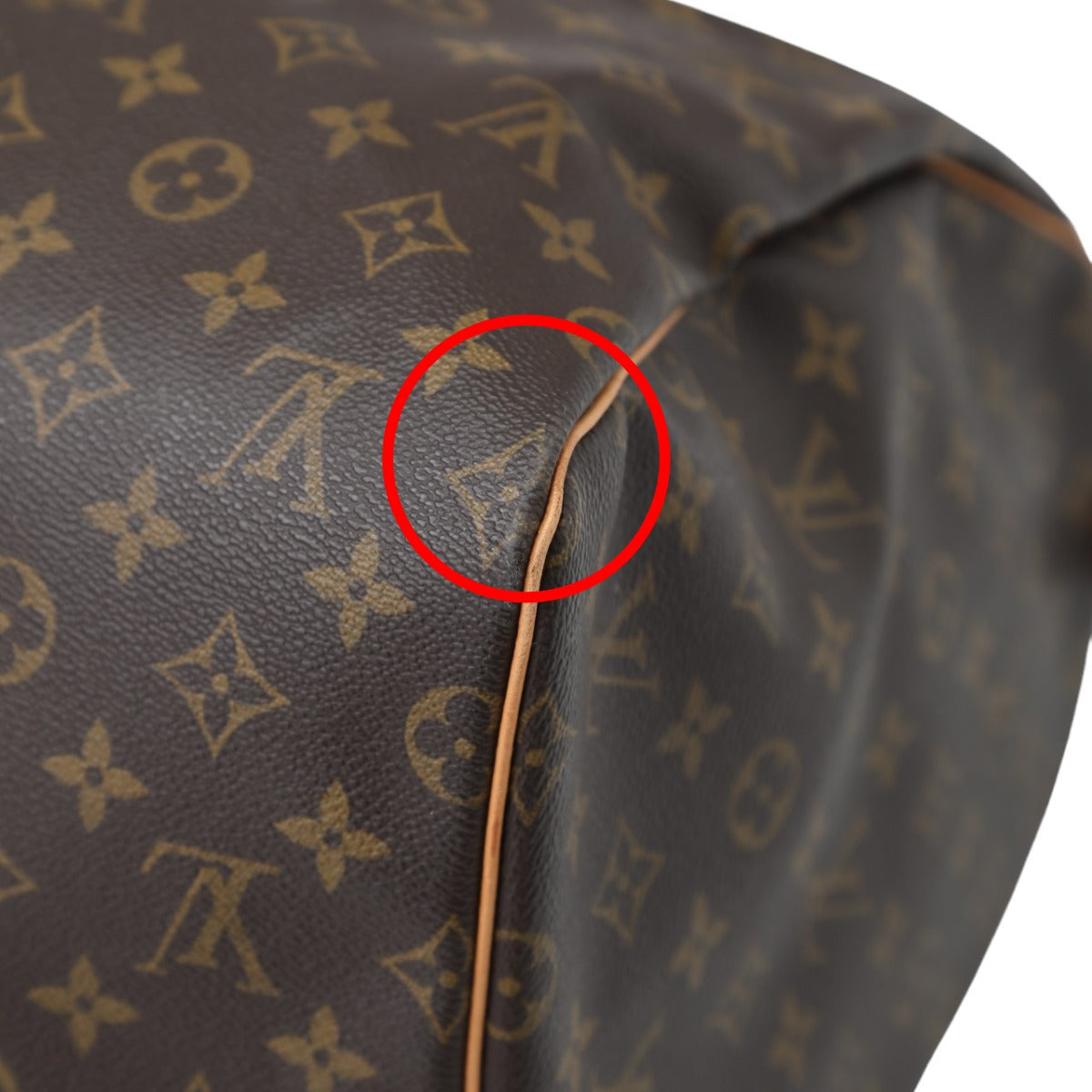 Louis Vuitton Boston Bag
 Travel bag Monogram Keepall 55 Monogram canvas M41424 Brown LV
 [SS]
 【second hand】 