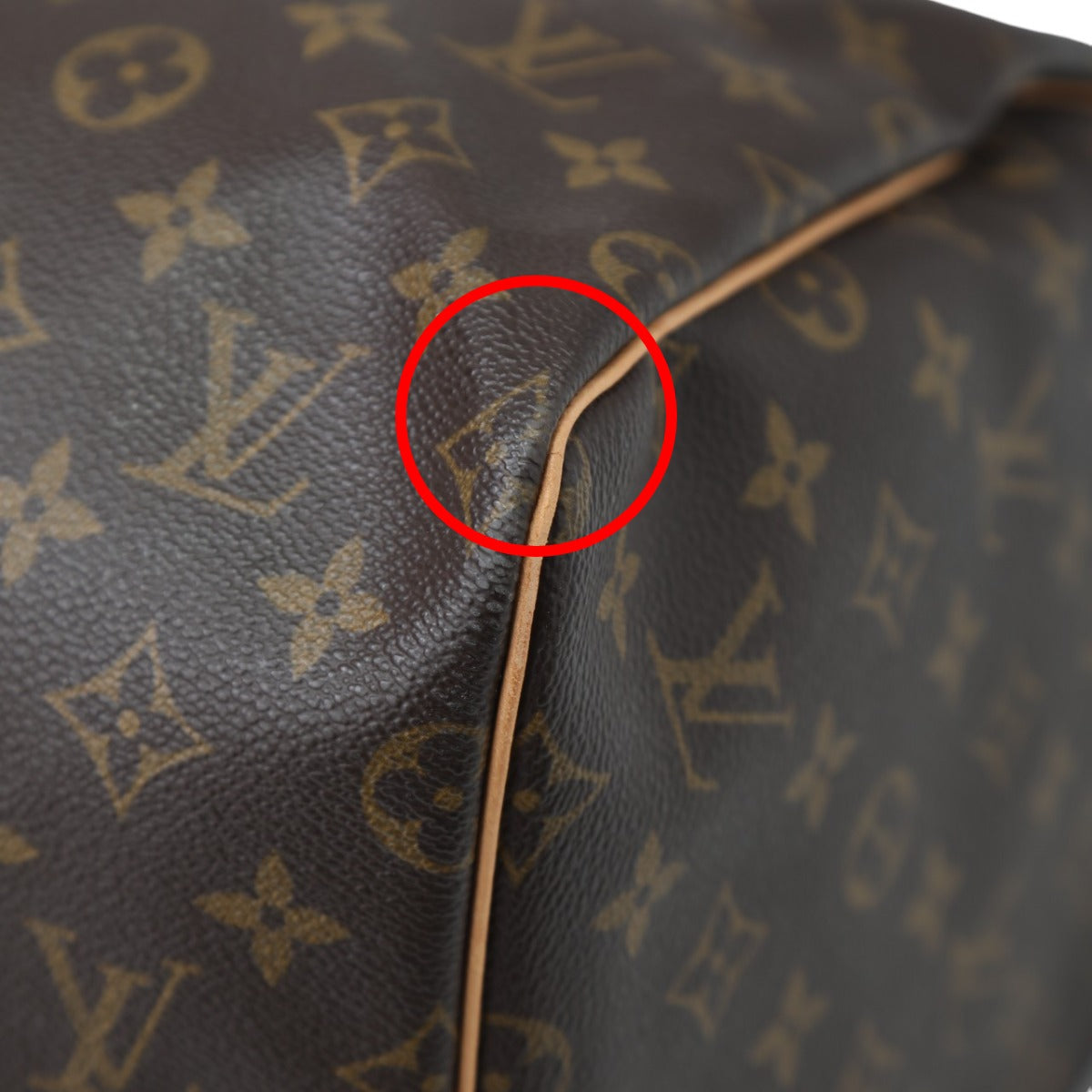 Louis Vuitton Boston Bag
 Travel bag Monogram Keepall 55 Monogram canvas M41424 Brown LV
 [SS]
 【second hand】 