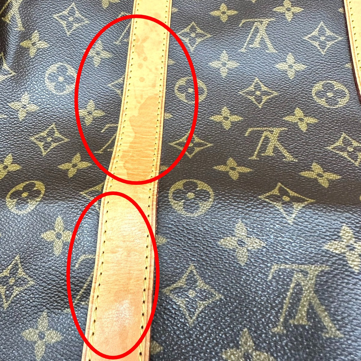 Louis Vuitton Boston Bag
 Travel bag Monogram Keepall 55 Monogram canvas M41424 Brown LV
 [SS]
 【second hand】 