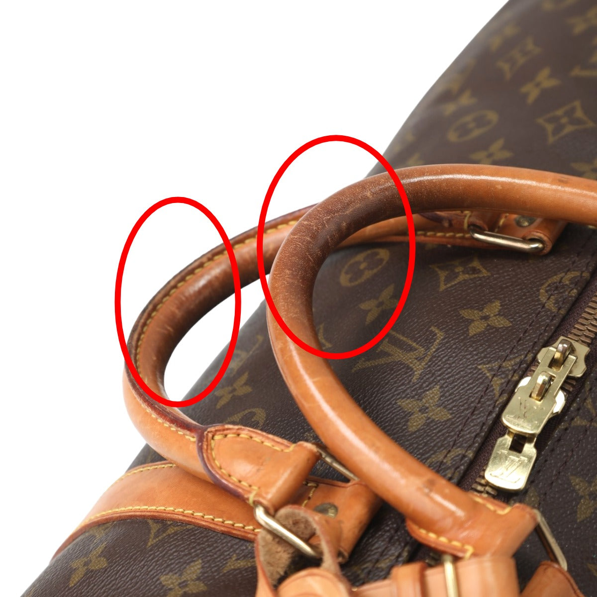 Louis Vuitton Boston Bag
 Travel bag Monogram Keepall 55 Monogram canvas M41424 Brown LV
 [SS]
 【second hand】 