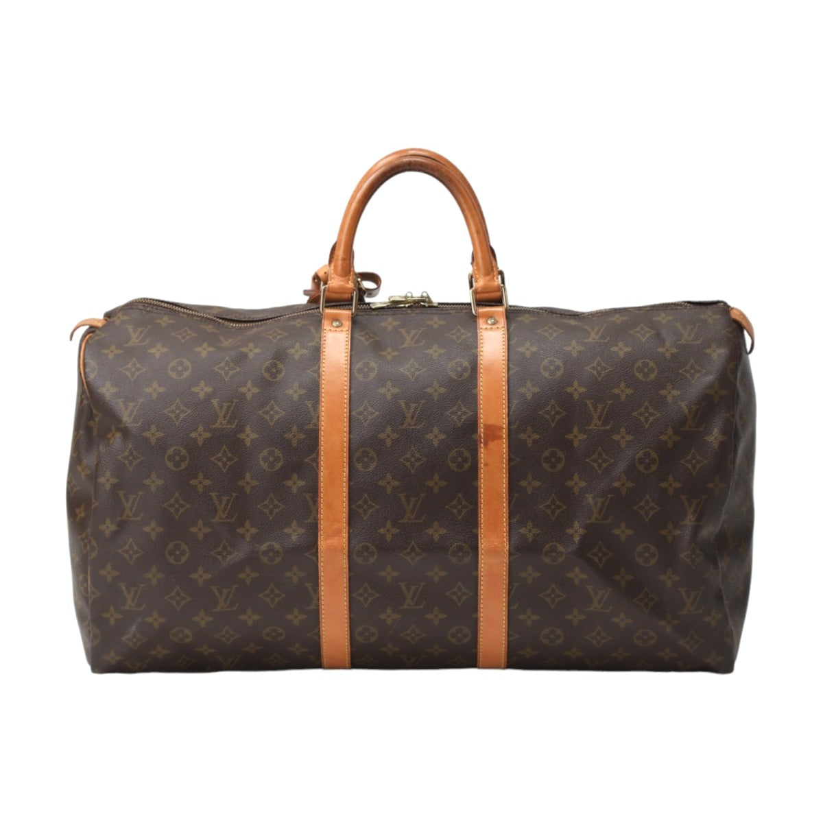 Louis Vuitton Boston Bag
 Travel bag Monogram Keepall 55 Monogram canvas M41424 Brown LV
 [SS]
 【second hand】 