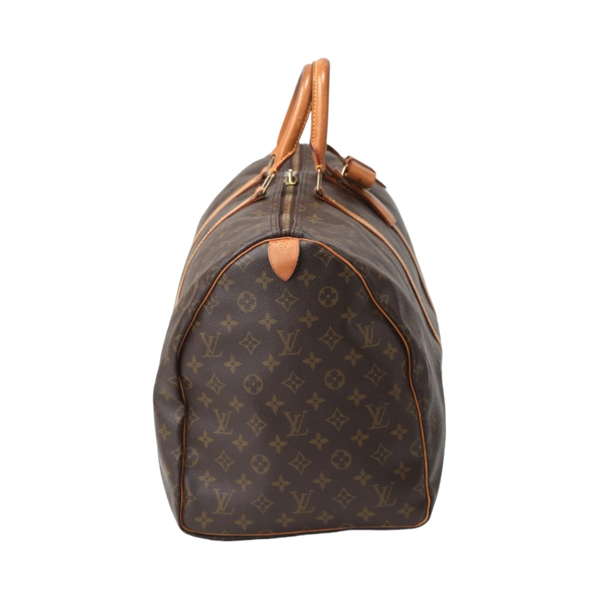 Louis Vuitton Boston Bag
 Travel bag Monogram Keepall 55 Monogram canvas M41424 Brown LV
 [SS]
 【second hand】 