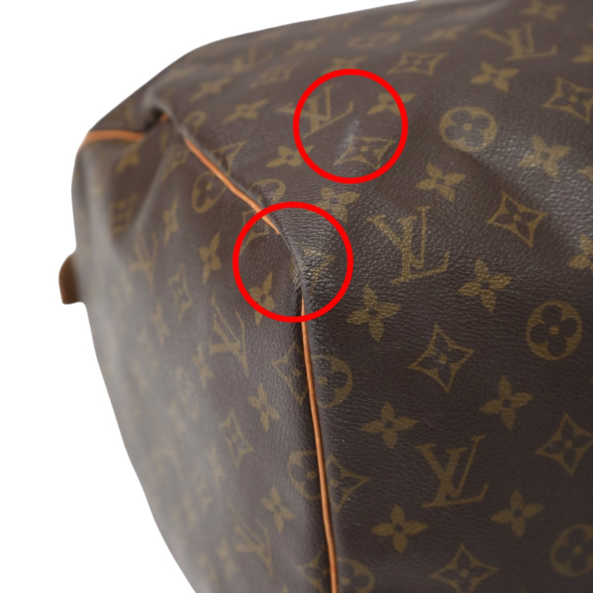 Louis Vuitton Boston Bag
 Travel bag Monogram Keepall 55 Monogram canvas M41424 Brown LV
 [SS]
 【second hand】 