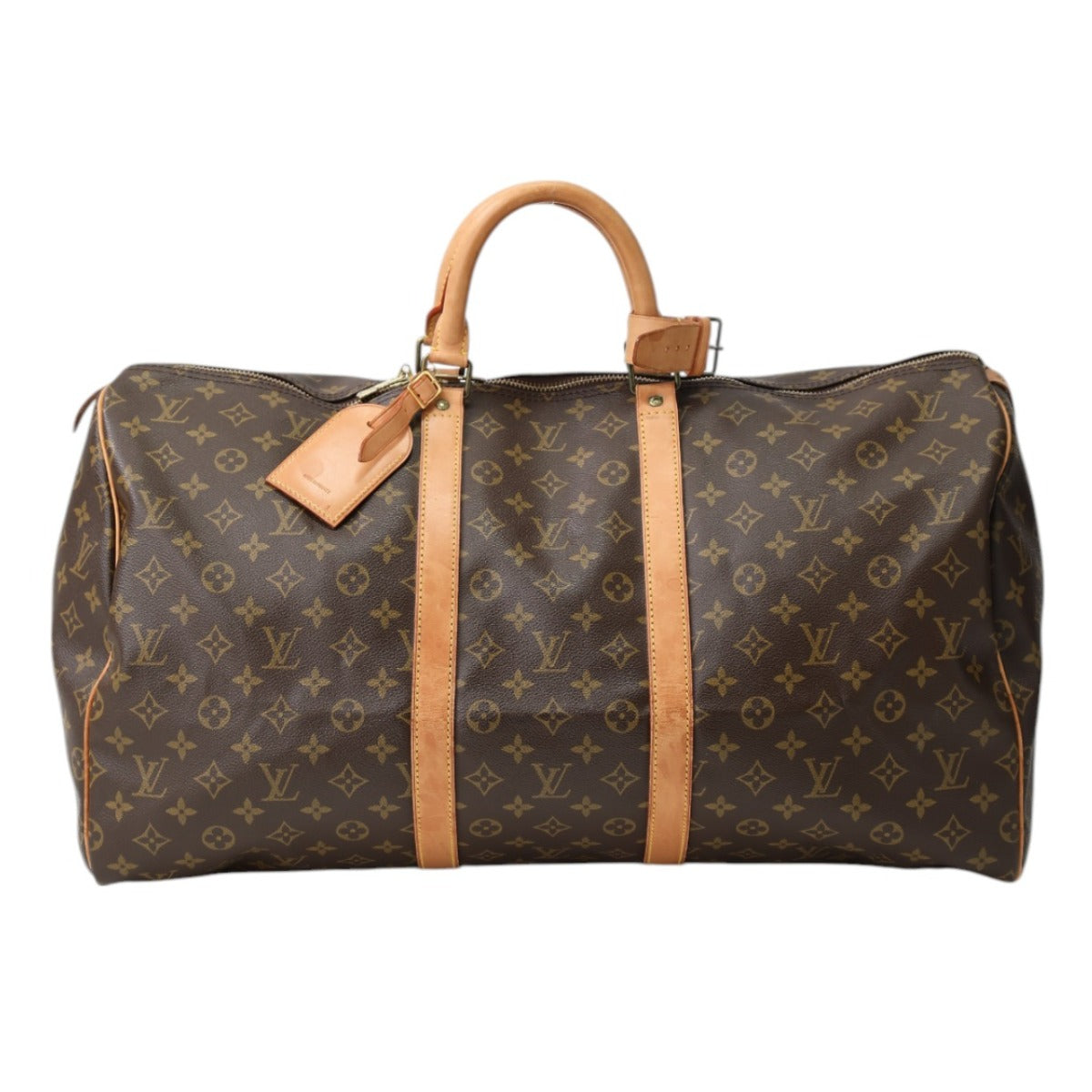 ルイヴィトン LOUIS VUITTON ボストンバッグ
 旅行かばん モノグラム  キーポル55  モノグラムキャンバス M41424 ブラウン LV
 【SS】
 【中古】