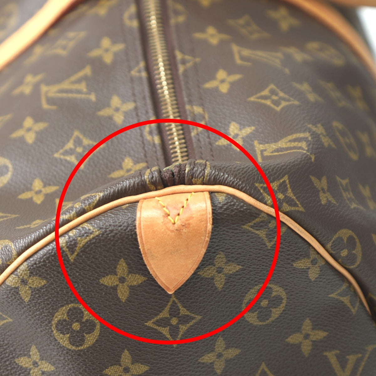 ルイヴィトン LOUIS VUITTON ボストンバッグ
 旅行かばん モノグラム  キーポル55  モノグラムキャンバス M41424 ブラウン LV
 【SS】
 【中古】