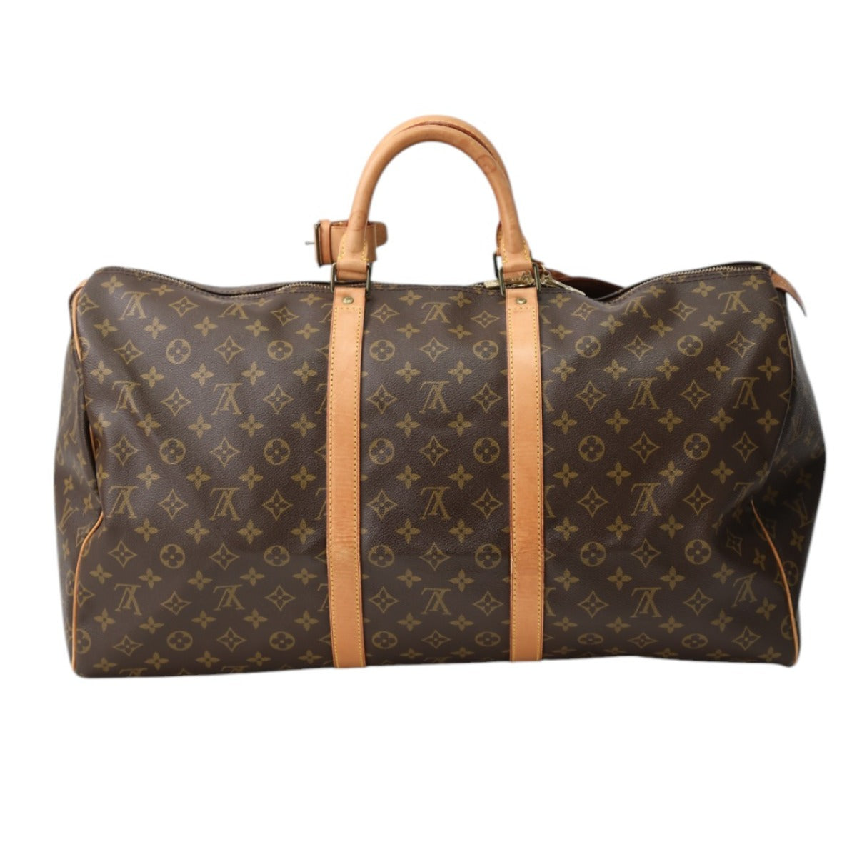 ルイヴィトン LOUIS VUITTON ボストンバッグ
 旅行かばん モノグラム  キーポル55  モノグラムキャンバス M41424 ブラウン LV
 【SS】
 【中古】