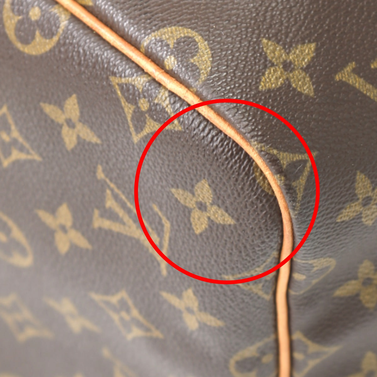 ルイヴィトン LOUIS VUITTON ボストンバッグ
 旅行かばん モノグラム  キーポル55  モノグラムキャンバス M41424 ブラウン LV
 【SS】
 【中古】