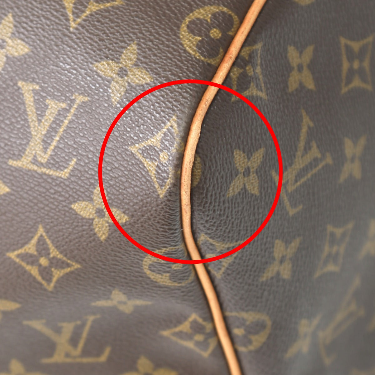 ルイヴィトン LOUIS VUITTON ボストンバッグ
 旅行かばん モノグラム  キーポル55  モノグラムキャンバス M41424 ブラウン LV
 【SS】
 【中古】