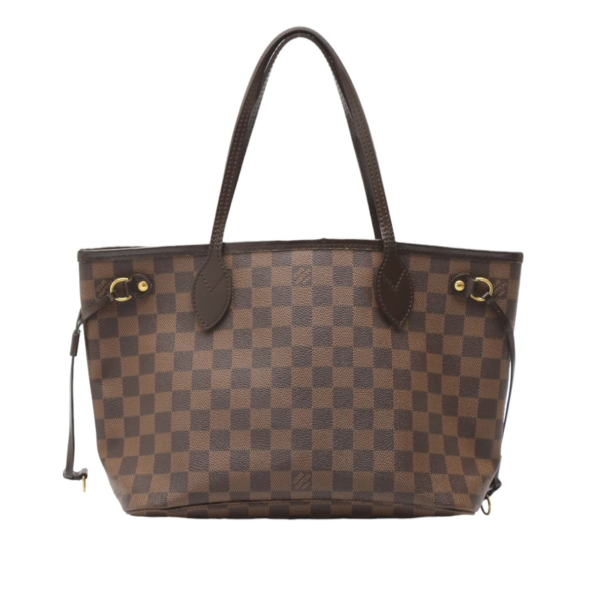 ルイヴィトン LOUIS VUITTON ハンドバッグ
 ハンドバッグ ダミエ ネヴァーフルPM ダミエキャンバス N51109 ブラウン LV
 【SS】
 【中古】