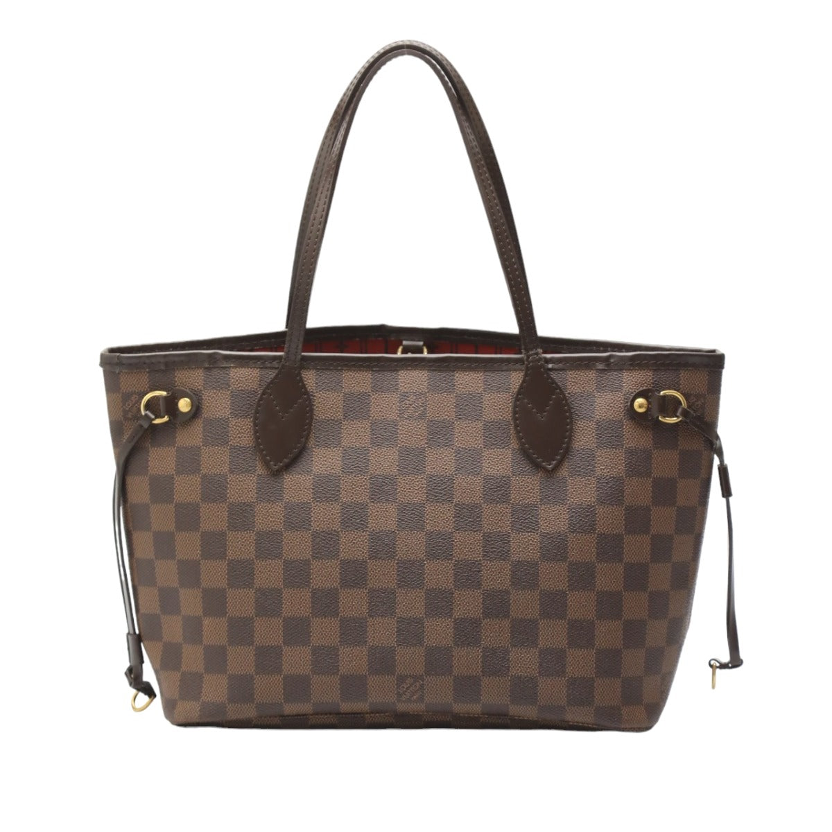 ルイヴィトン LOUIS VUITTON ハンドバッグ
 ハンドバッグ ダミエ ネヴァーフルPM ダミエキャンバス N51109 ブラウン LV
 【SS】
 【中古】