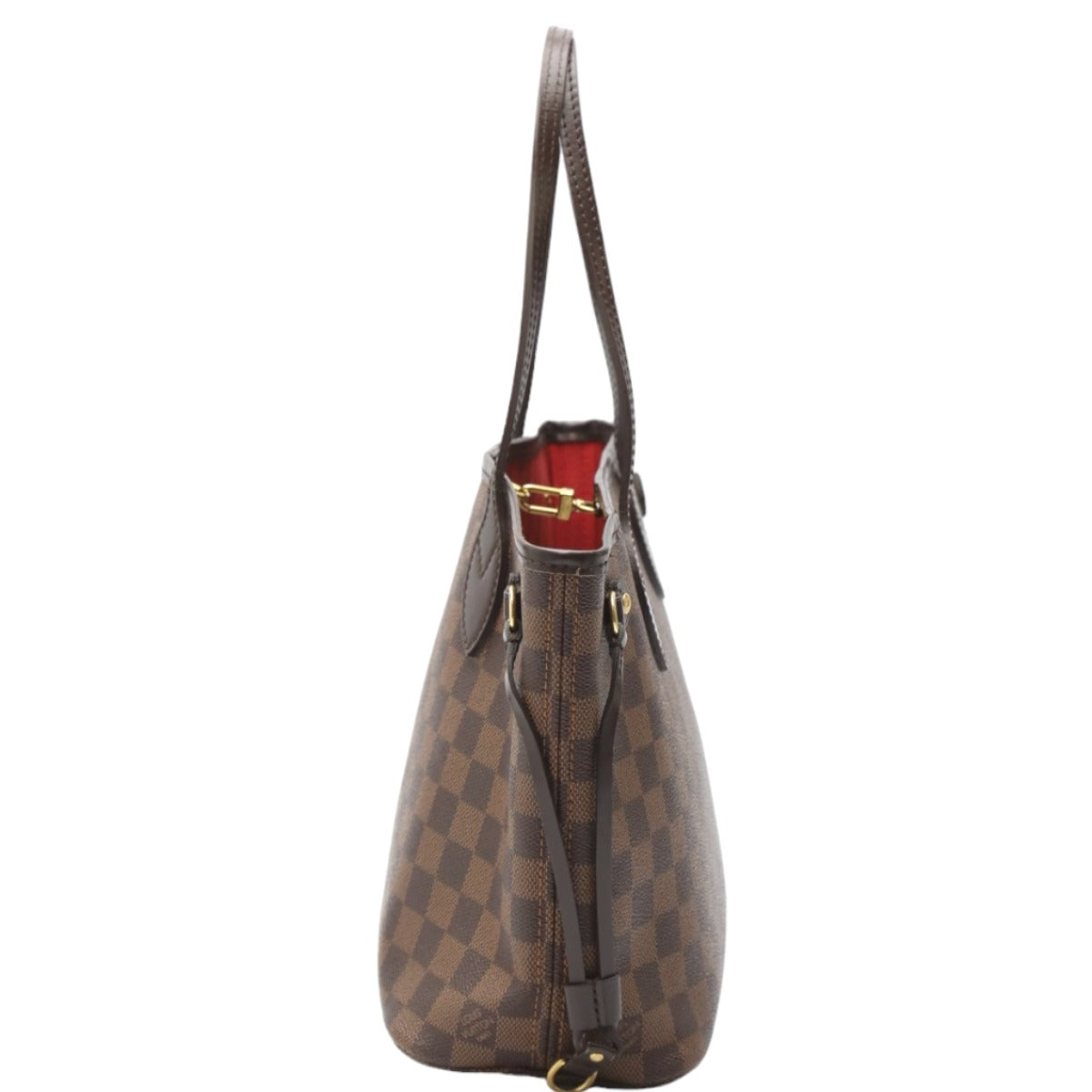 ルイヴィトン LOUIS VUITTON ハンドバッグ
 ハンドバッグ ダミエ ネヴァーフルPM ダミエキャンバス N51109 ブラウン LV
 【SS】
 【中古】