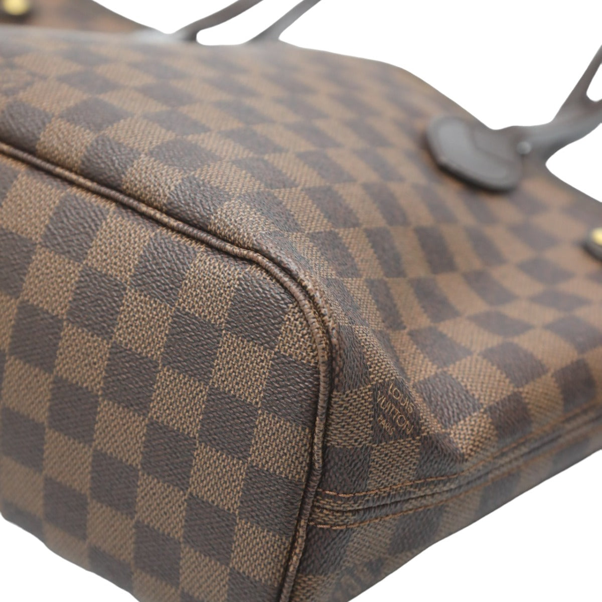 ルイヴィトン LOUIS VUITTON ハンドバッグ
 ハンドバッグ ダミエ ネヴァーフルPM ダミエキャンバス N51109 ブラウン LV
 【SS】
 【中古】