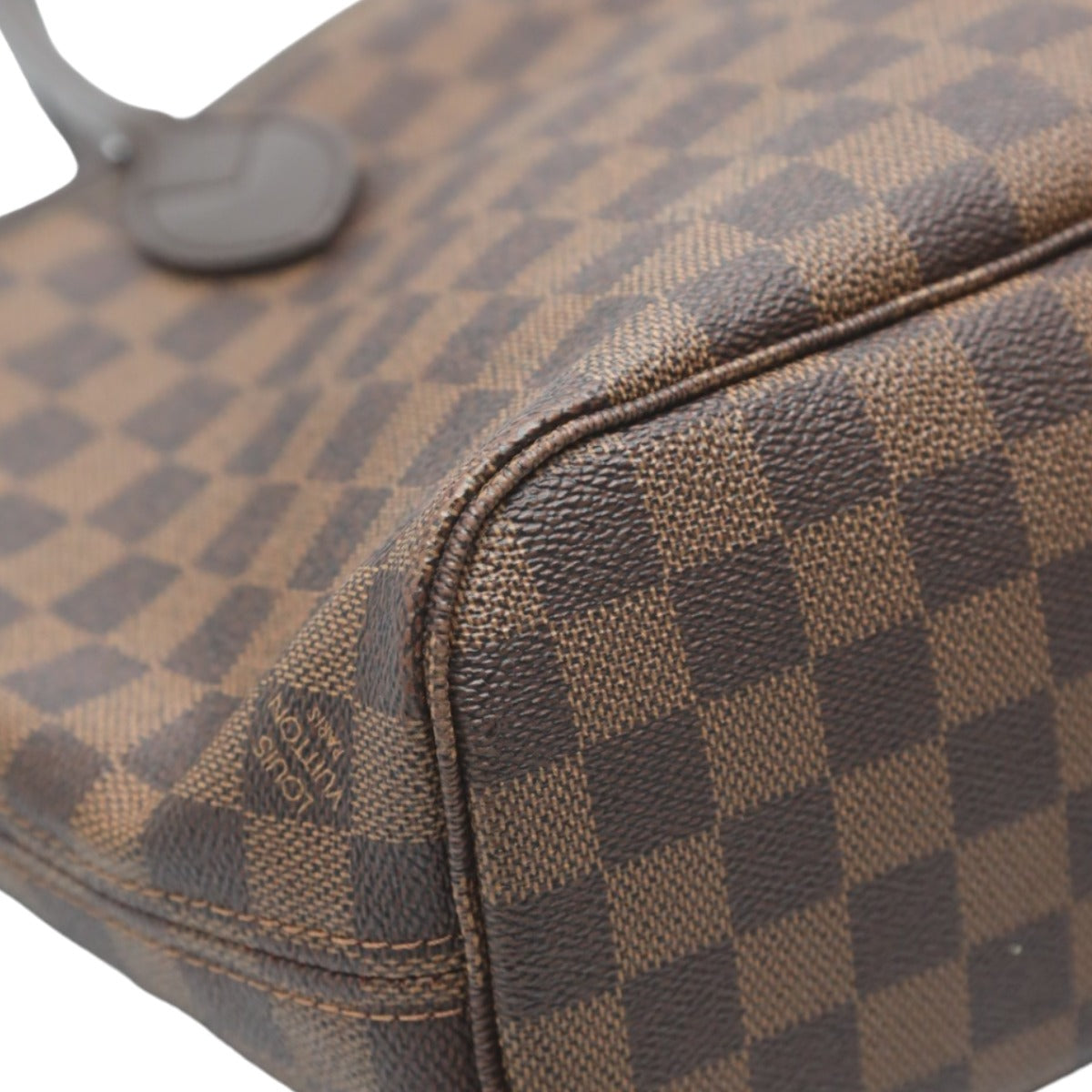 ルイヴィトン LOUIS VUITTON ハンドバッグ
 ハンドバッグ ダミエ ネヴァーフルPM ダミエキャンバス N51109 ブラウン LV
 【SS】
 【中古】