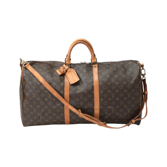 Louis Vuitton Boston Bag
 Travel bag Monogram Keepall Bandouliere 60 Monogram canvas M41412 Brown LV
 
[SS]
 【second hand】 