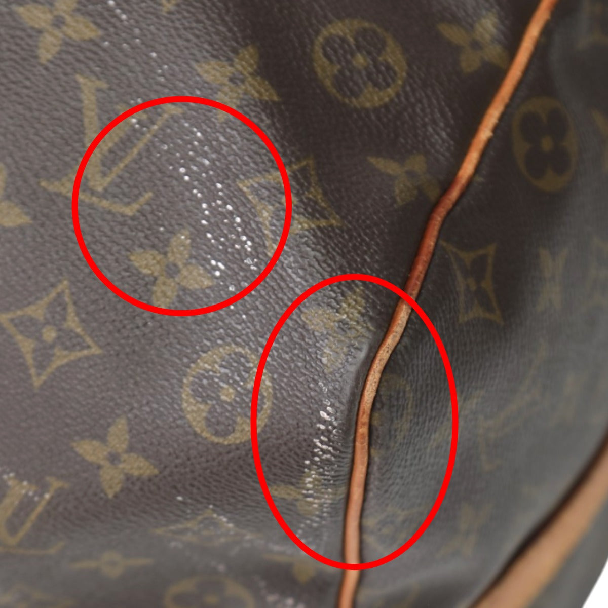 Louis Vuitton Boston Bag
 Travel bag Monogram Keepall Bandouliere 60 Monogram canvas M41412 Brown LV
 
[SS]
 【second hand】 