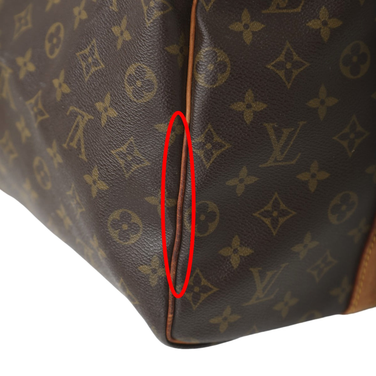 Louis Vuitton Boston Bag
 Travel bag Monogram Keepall Bandouliere 60 Monogram canvas M41412 Brown LV
 
[SS]
 【second hand】 