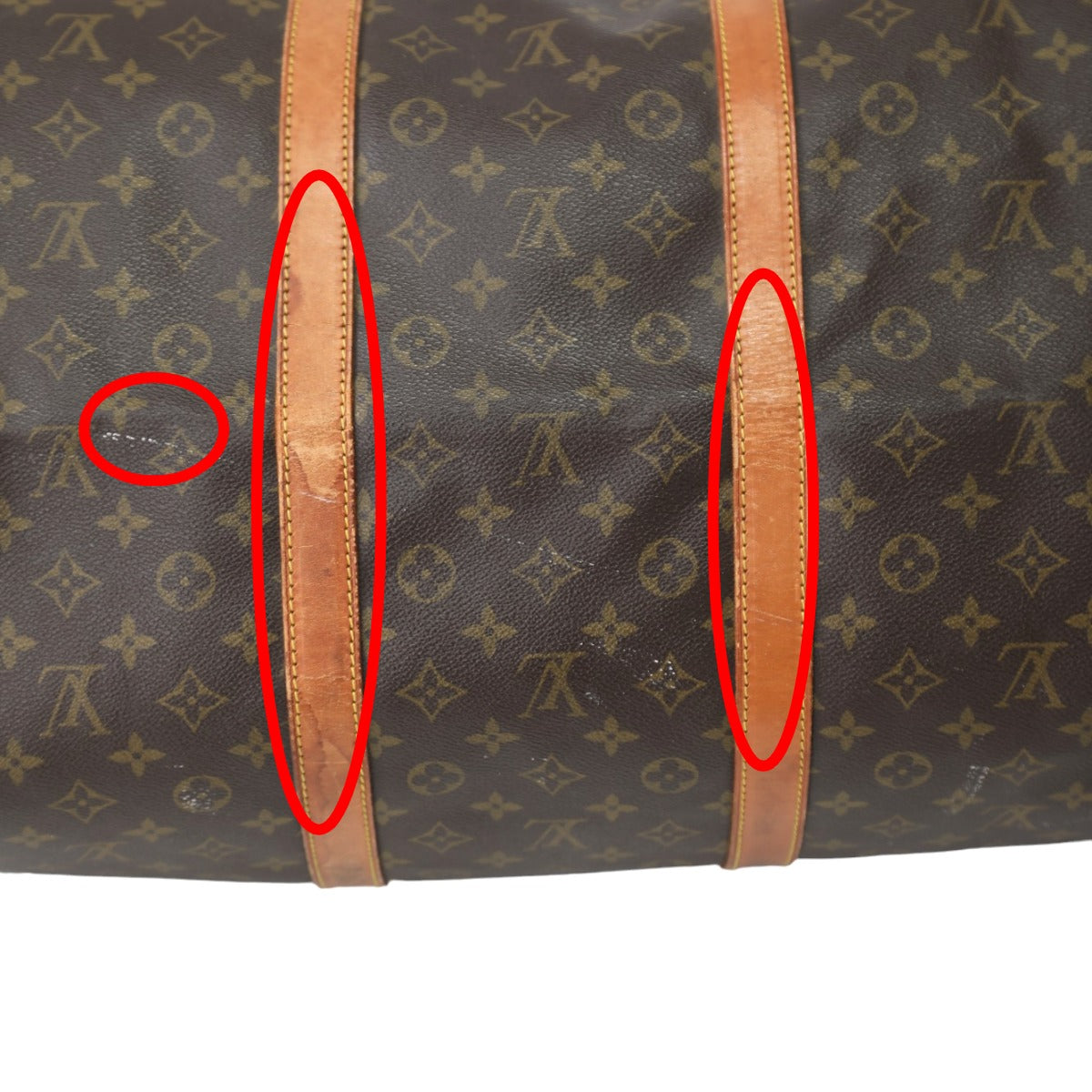 Louis Vuitton Boston Bag
 Travel bag Monogram Keepall Bandouliere 60 Monogram canvas M41412 Brown LV
 
[SS]
 【second hand】 